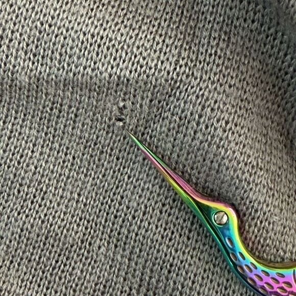 Meister Vintage Wool Blend Fair Isle Sweater / Quarter Zip - Women’s US XL - Picture 8 of 9